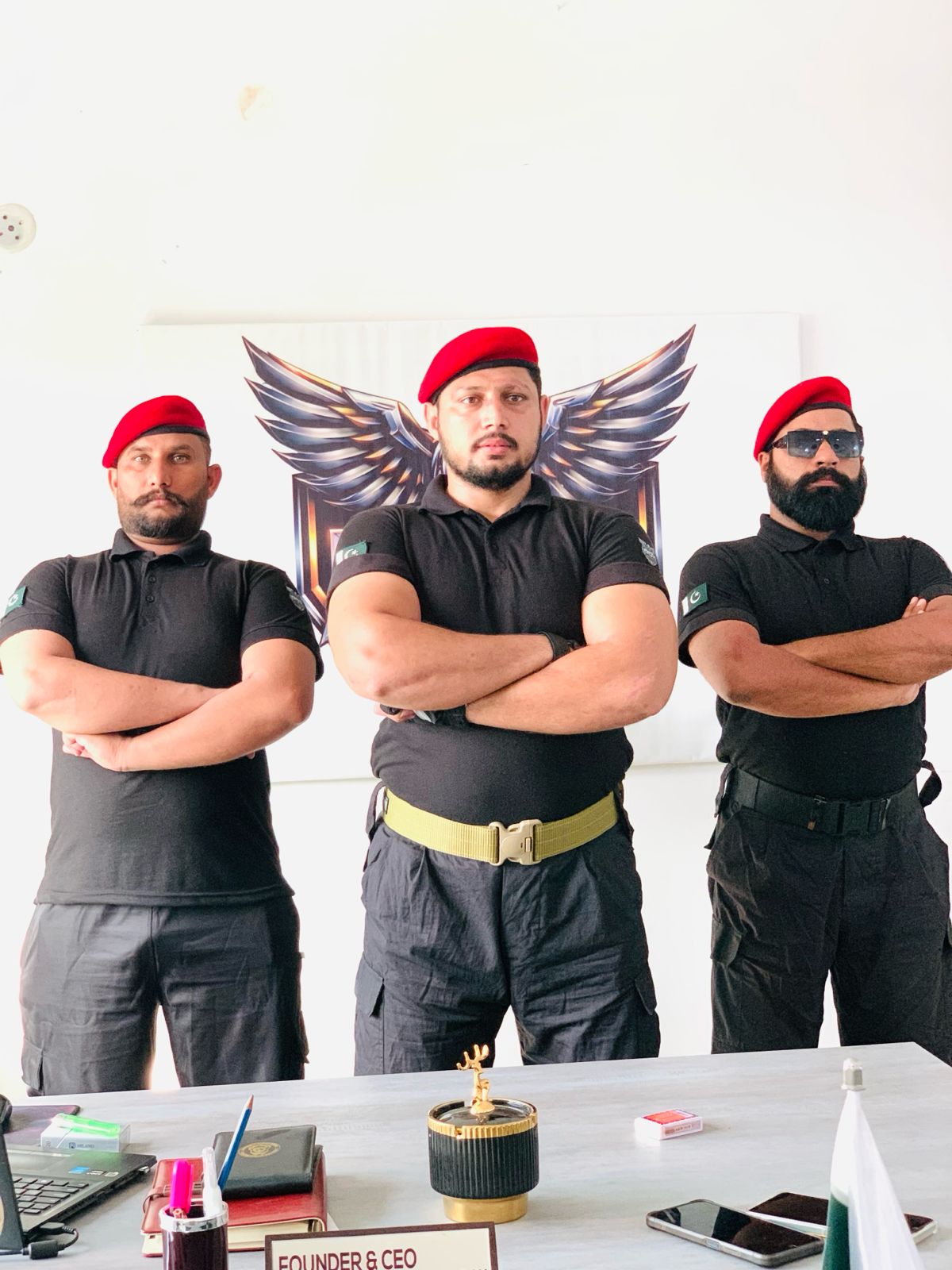 ROX event setup and security team